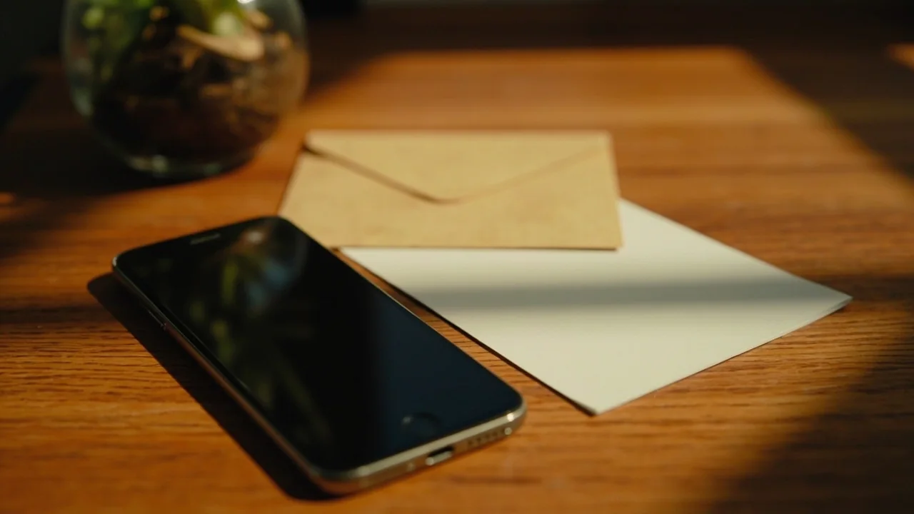 A flatlay of a smartphone showing the PlayerzPot APK download screen on a wooden table with cricket equipment beside.